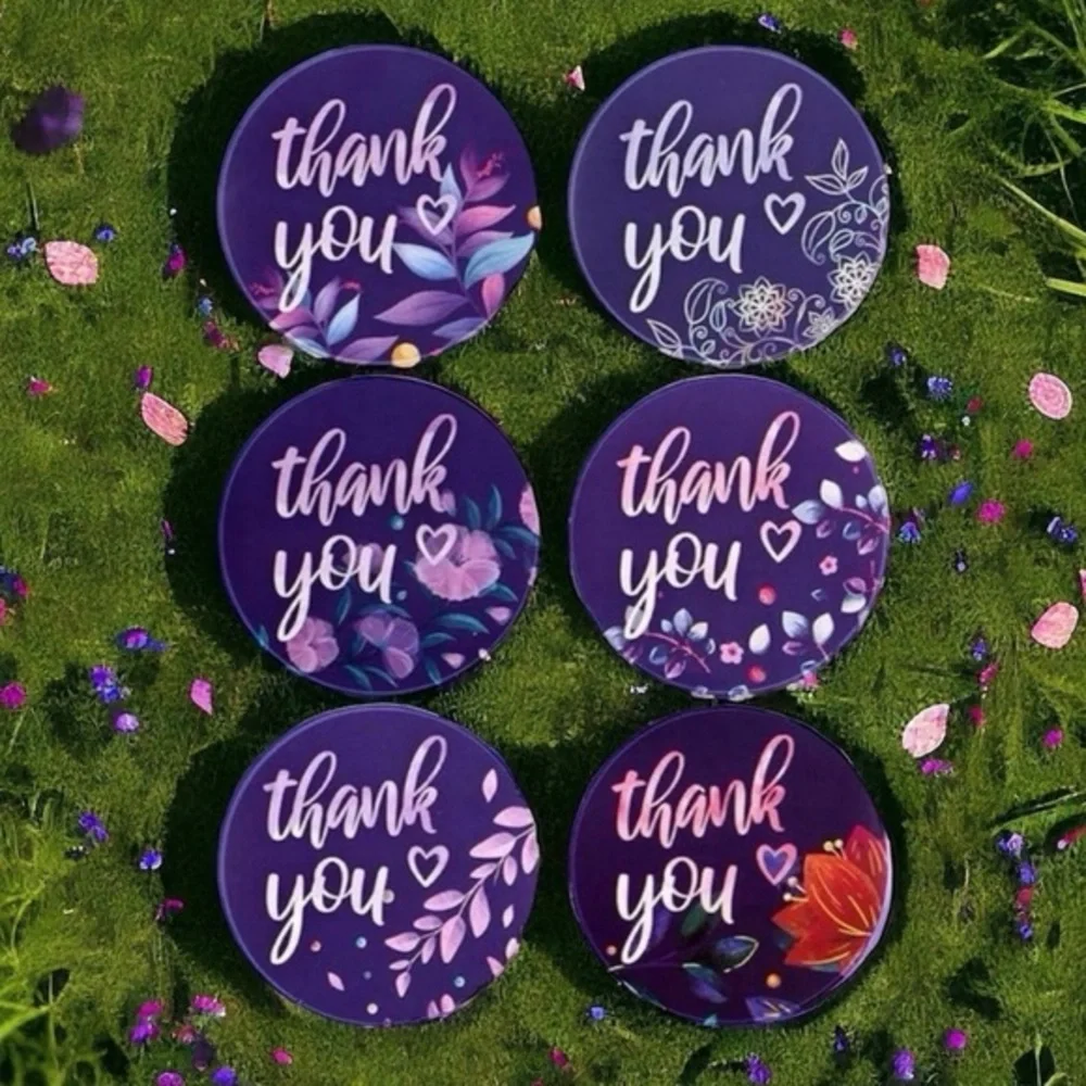 40 Thank You Stickers!